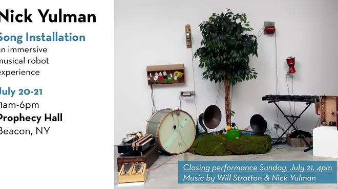 Image: Song Installation: an Immersive musical robot experience by Nick Yulman