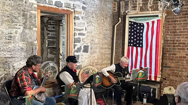 Image: Songs of The Irish Brigade Presented by Veterans in a New Field and the Ulster County Civil War Roundtable