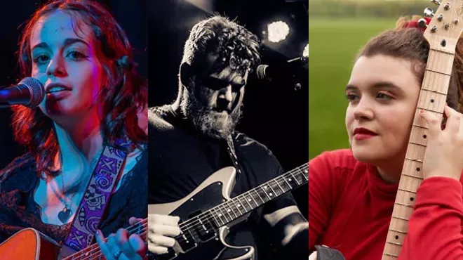 Image: Songwriter's Circle with Xondra, Andrew Jordan & Neve Molea at Park Theater Hudson