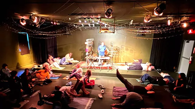 Image: Sound Baths at The Open Eye Theater