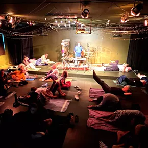 Image: Sound Baths at The Open Eye Theater