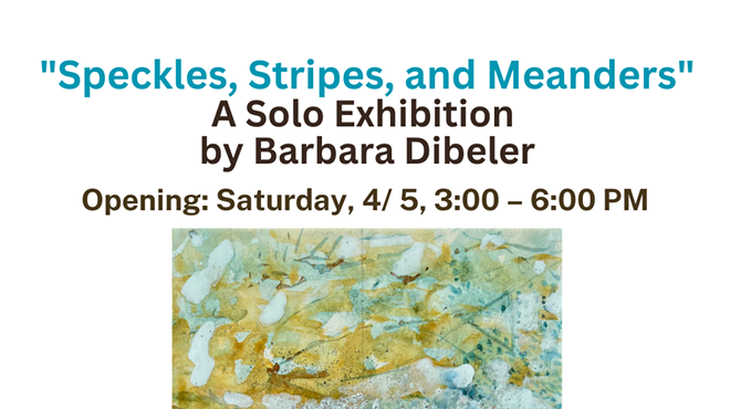 Image: Speckles, Stripes, and Meanders