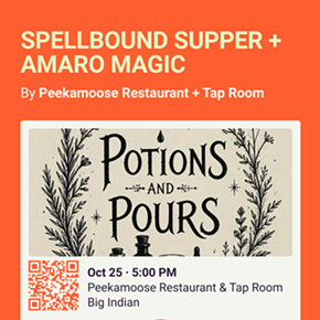 Image: Spellbound Supper and Amaro Magic
