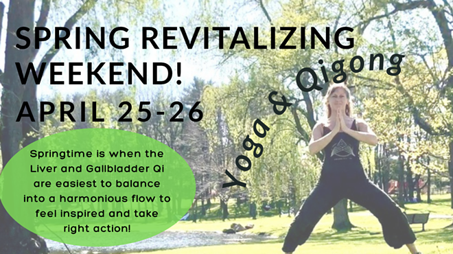 Image: Spring Wellness Weekend: Yoga & Qigong