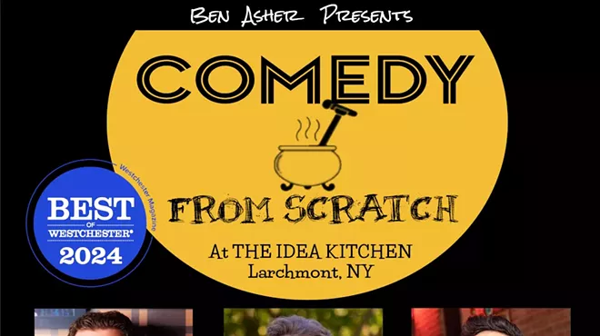Image: Stand-Up Westchester Comedy Club Presents: Comedy From Scratch at The Idea Kitchen with Keith Chase, Bassam Shawl, Ben Asher