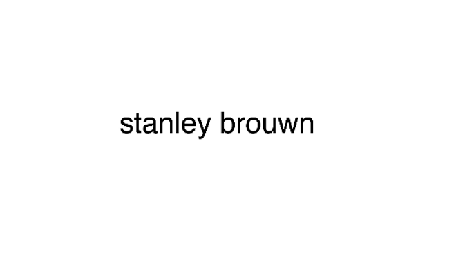 Image: stanley brouwn
