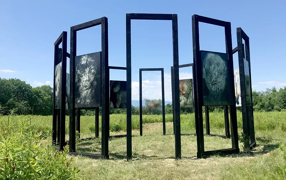 It's been dubbed Hudsonhenge by regulars at the Greenport Conservation Area.