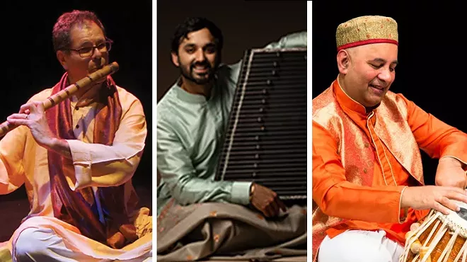 Image: Steve Gorn, Vinay Desai, and Samir Chatterjee