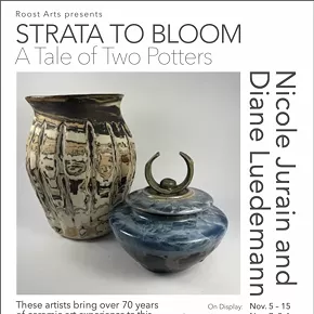 Image: Strata to Bloom - A Tale of Two Potters
