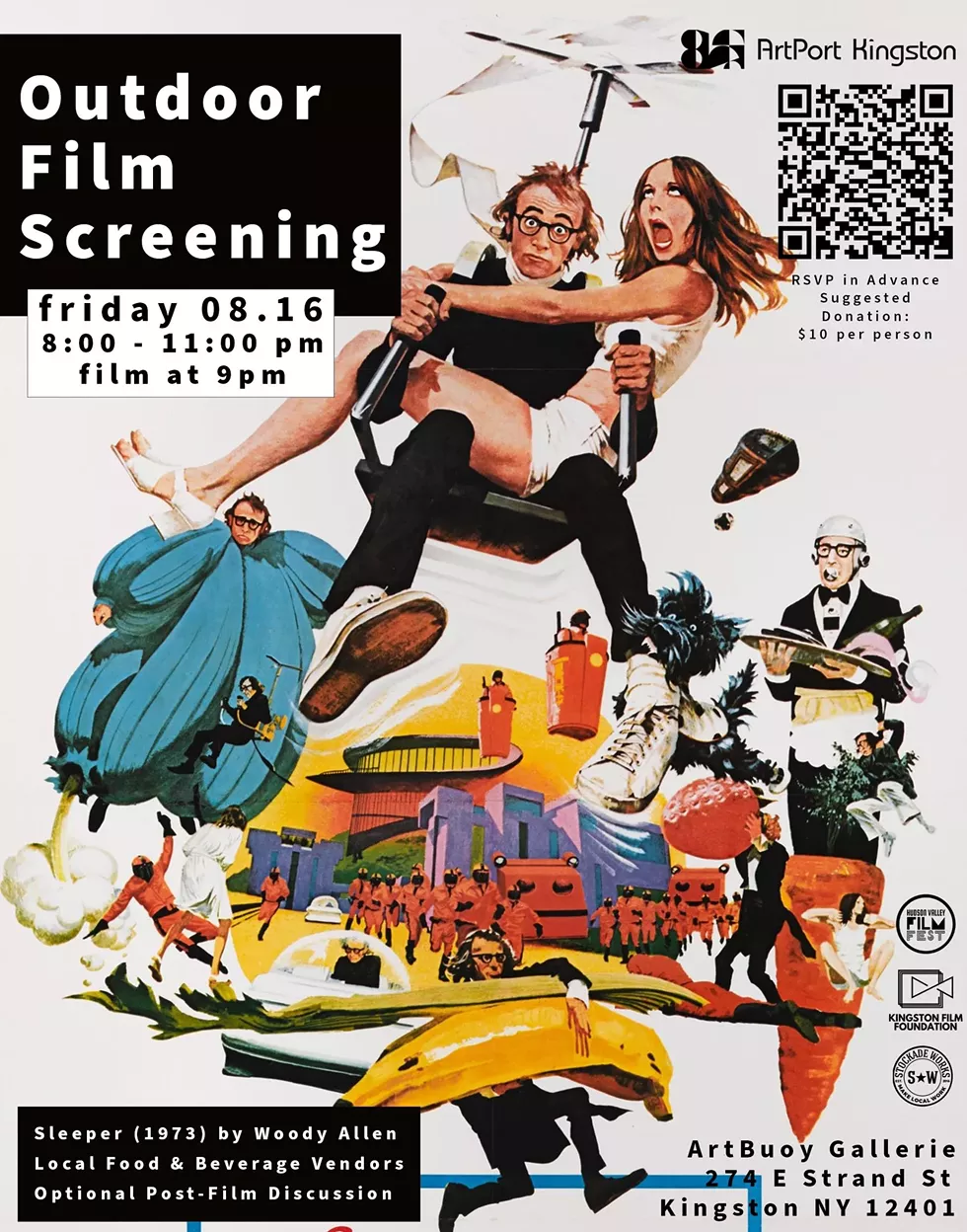Outdoor Film Screening ArtPort Kingston
