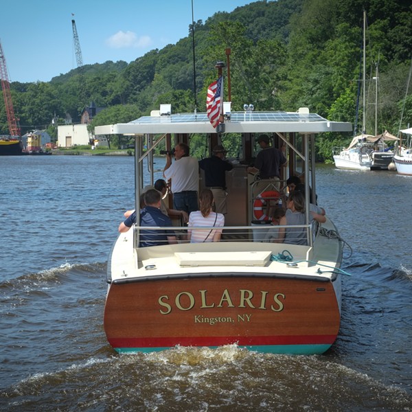 Summer Solar Boat Tours @ Hudson River Maritime Museum