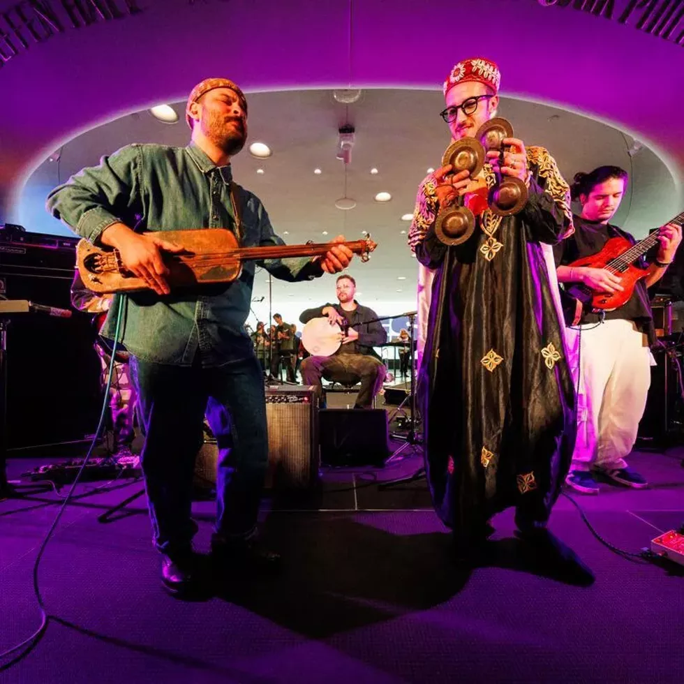 Nour Harkati at globalFEST at Lincoln Center