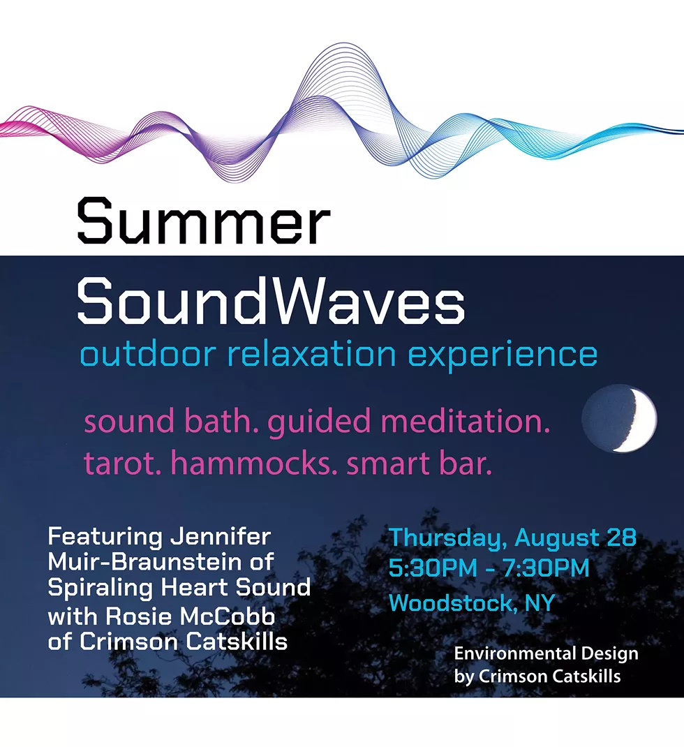 Summer SoundWaves Outdoor Relaxation Experience