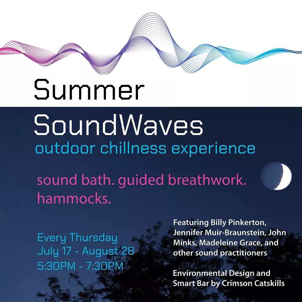 Summer SoundWaves Outdoor Chillness Poster