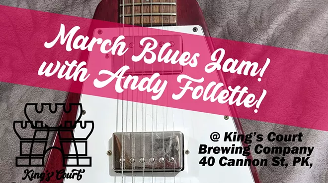 Image: Sunday Blues James with Andy Follette!