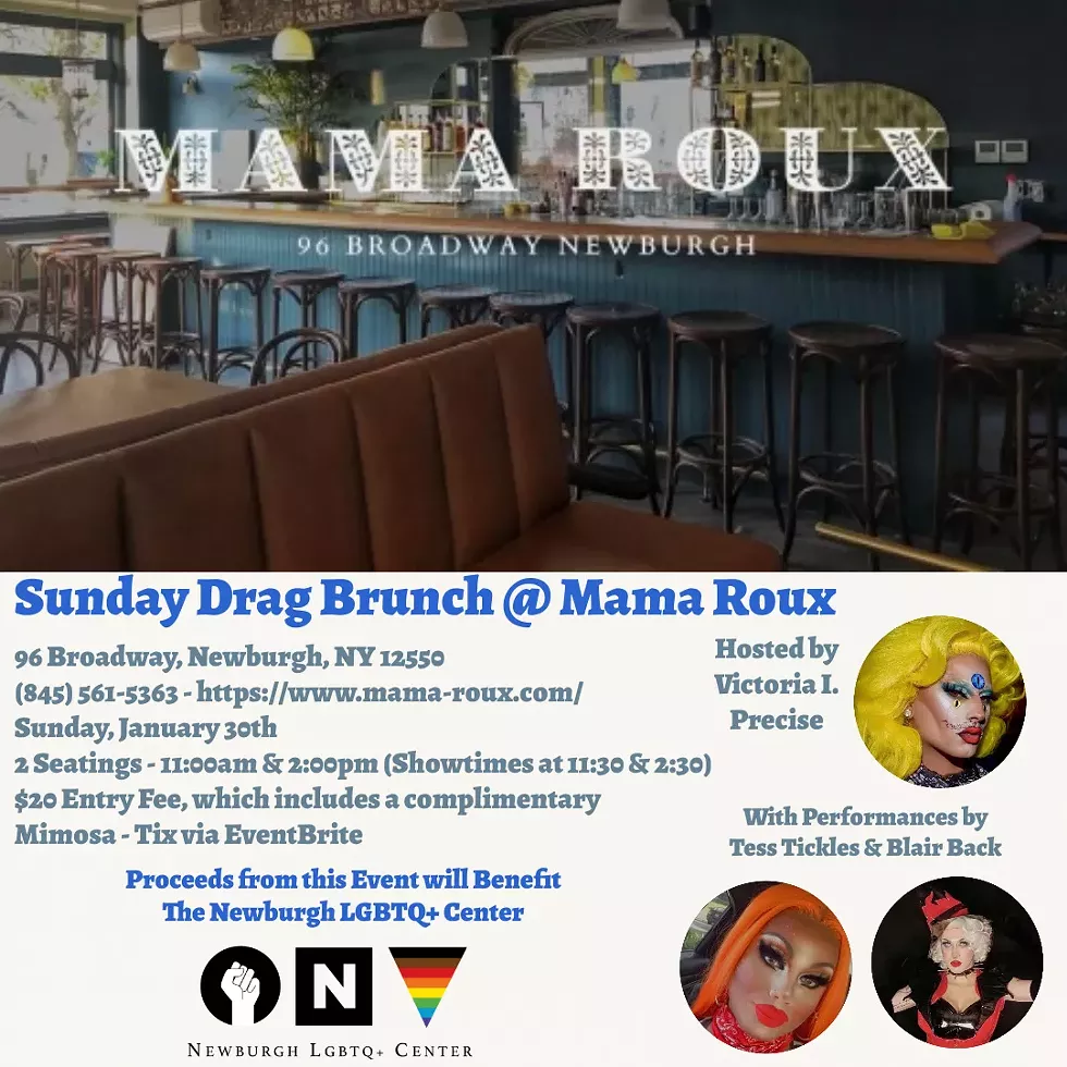 January Sunday Drag Brunch @ Mama Roux