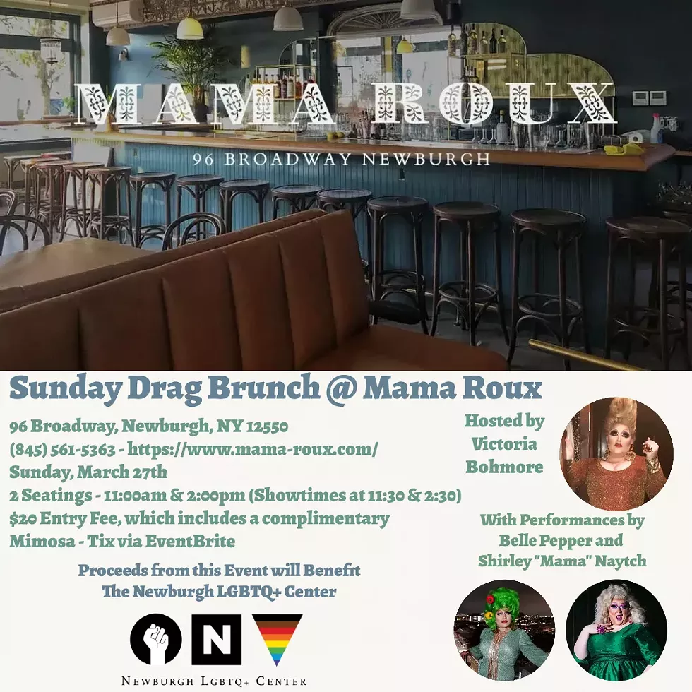 Sunday Drag Brunch @ Mama Roux - March