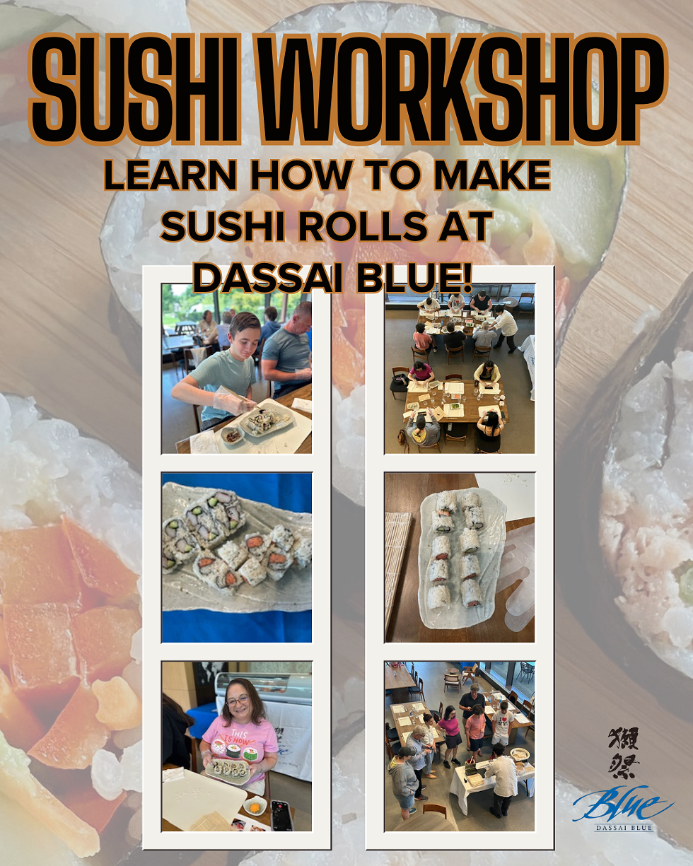 Sushi Workshop Flyer