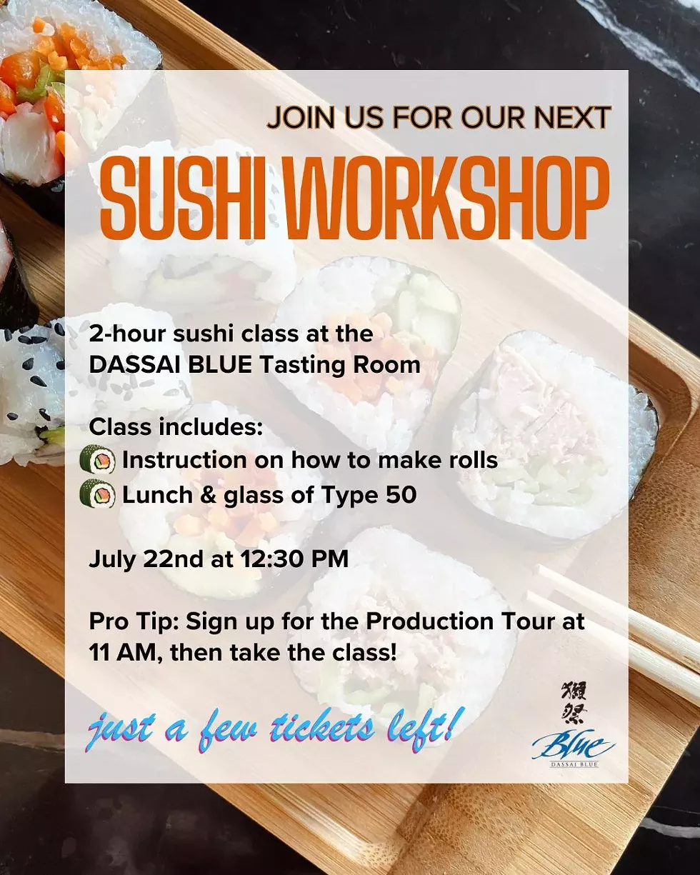 Sushi Workshop Flyer