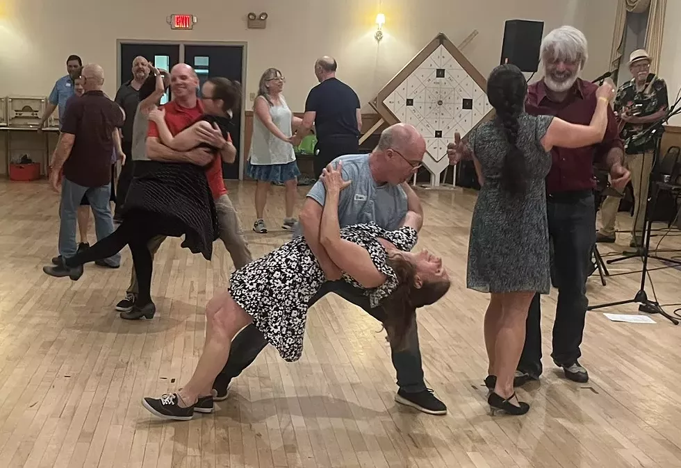 Dancers ending with a flair