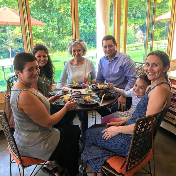Family Dining at Kadampa World Peace Temple Upstate NY