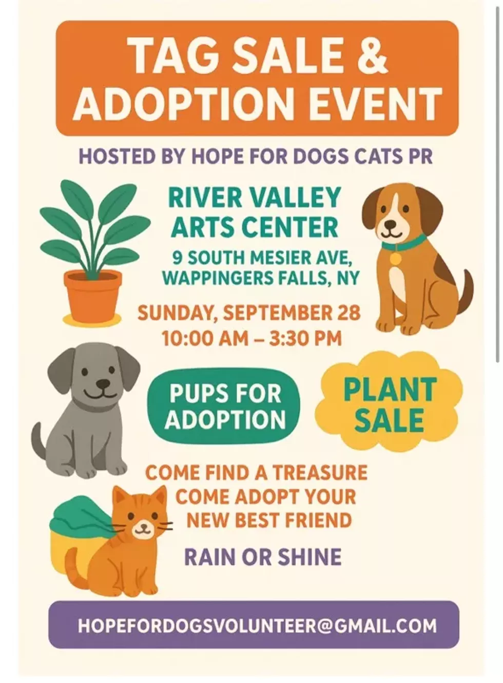 Tag and Plant Sale