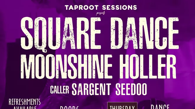 Image: TapRoot Square Dance w/ Moonshine Holler and caller Sargent SeeDoo