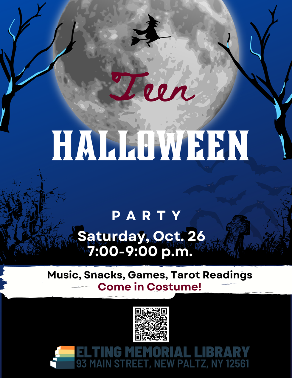 Teens: Celebrate Halloween at Elting Library