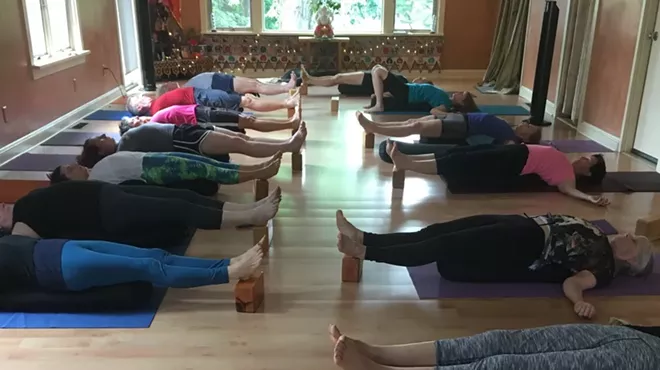 Image: Thanksgiving Day Yoga Class