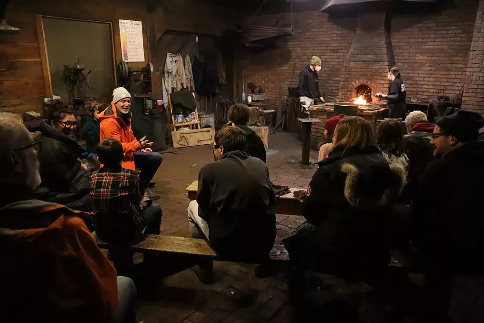 The blacksmith shop at The Ashokan Center
