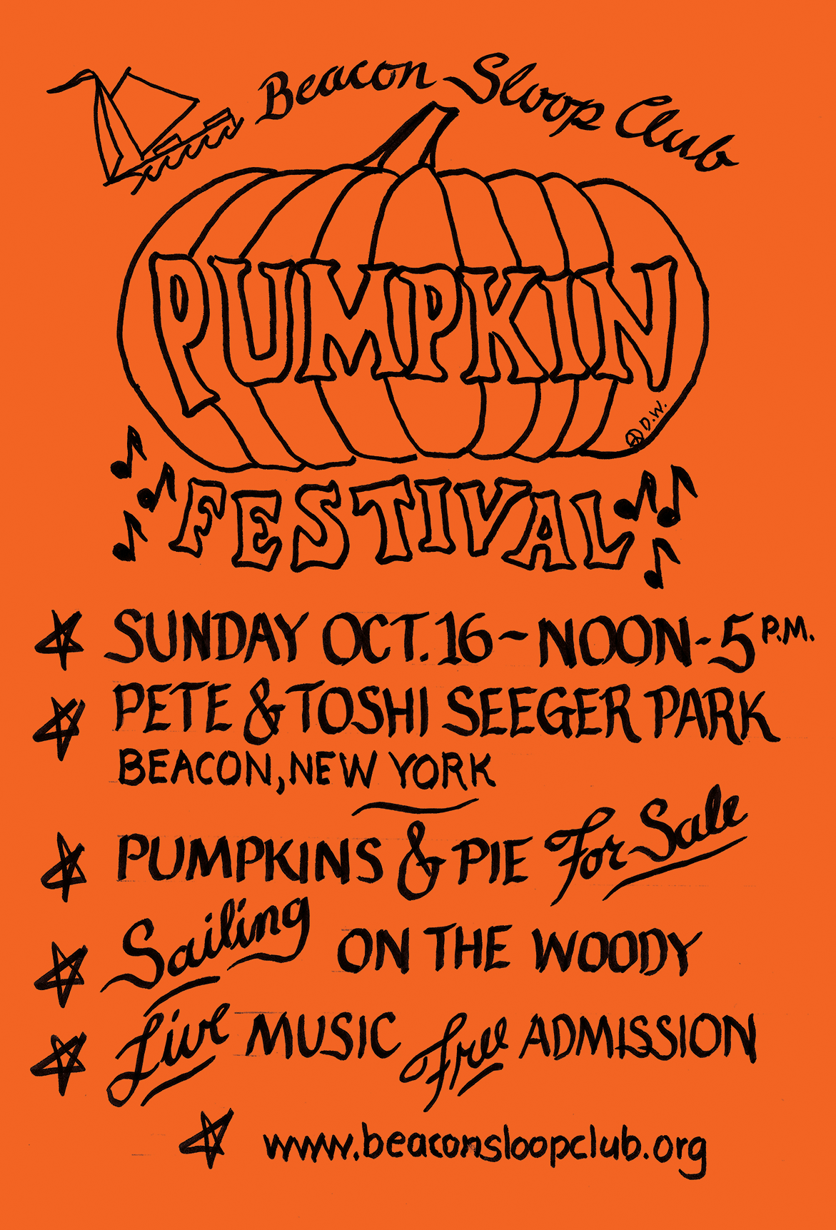 Image: The Beacon Sloop Club Annual Pumpkin Festival