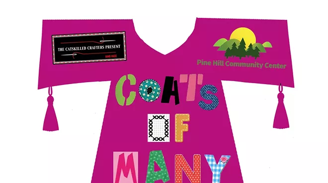 Image: The Catskilled Crafters present "Coats of Many Colors" Exhibit.