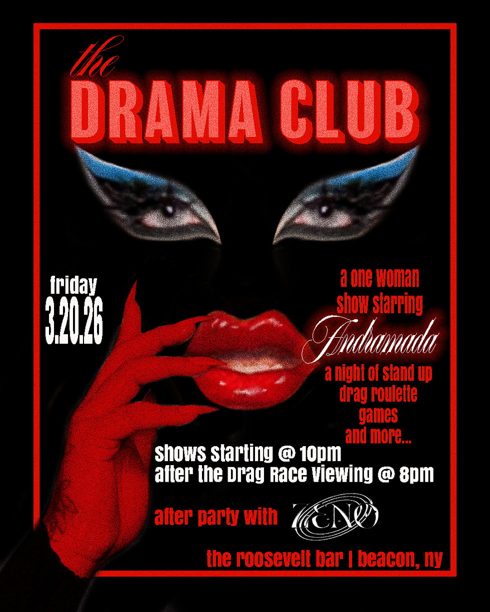 The Drama Club flyer