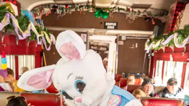 Image: The Easter Bunny Express, Catskill Mountain Railroad, March 28, March 29, April 4