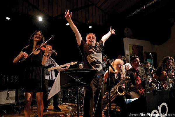 The Eddie Palermo Big Band at the Falcon on December 20
