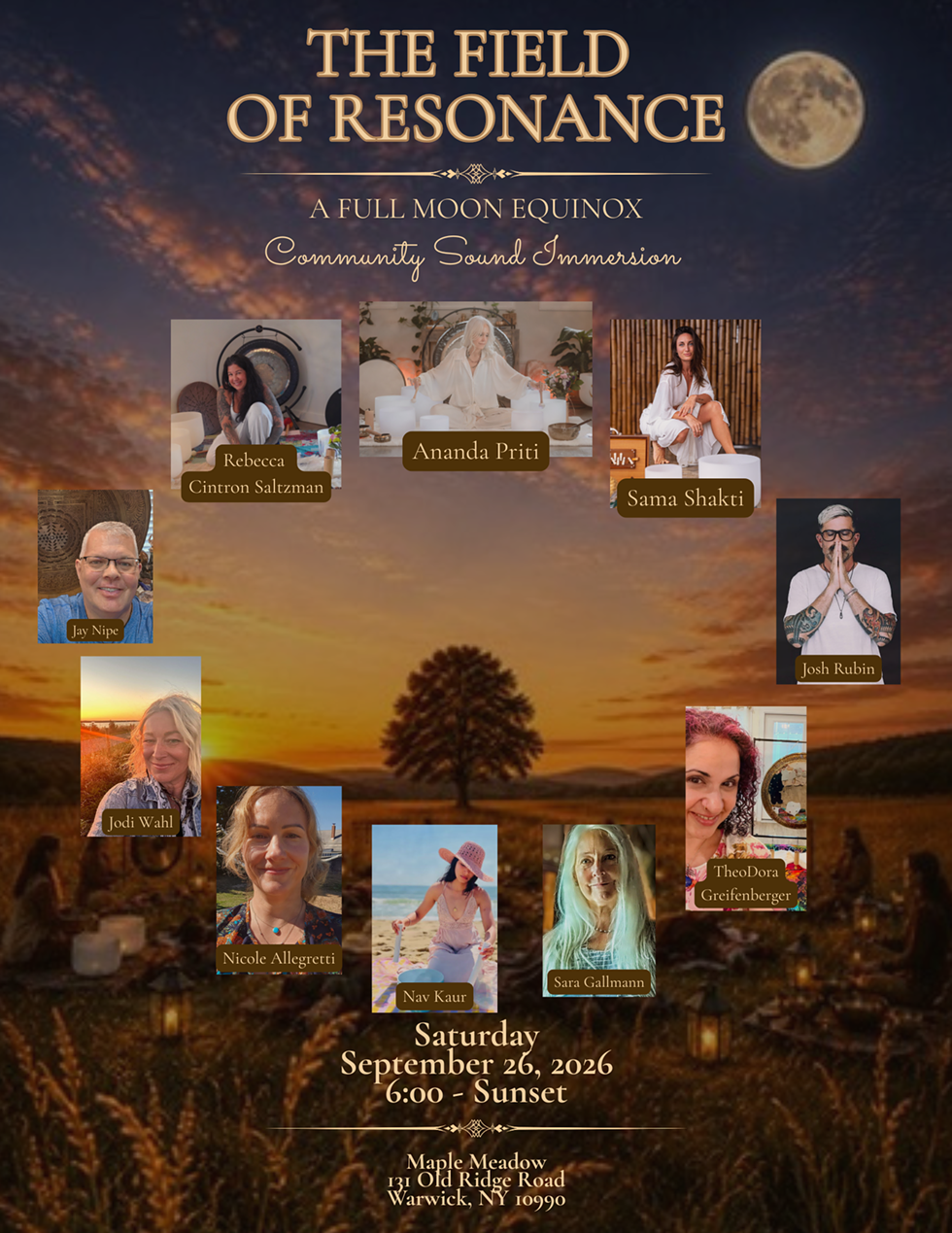 A Community Sound Immersion Under the Harvest Sky