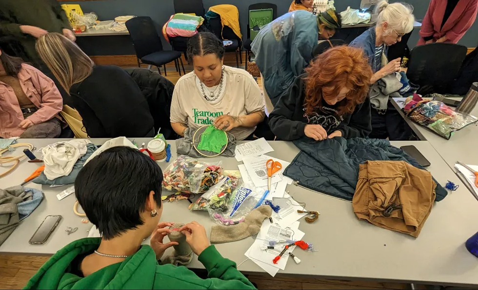 Participants in a previous Fix-It Picnic