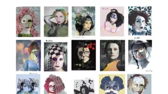 Image: The Girls: Exploring an Untethered Sense of Self(ie)