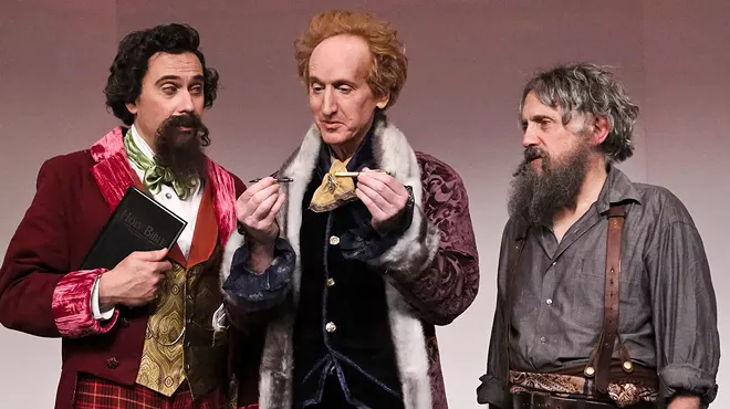 Image: &ldquo;The Gospel According to Thomas Jefferson, Charles Dickens, and Count Leo Tolstoy: Discord&rdquo;