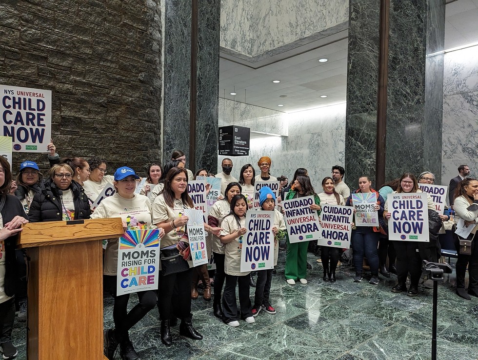 On February 6, 400 childcare educators, parents, union members, and advocates took part in the Empire State Campaign for Childcare’s annual Childcare Advocacy Day at the New York State Capitol.