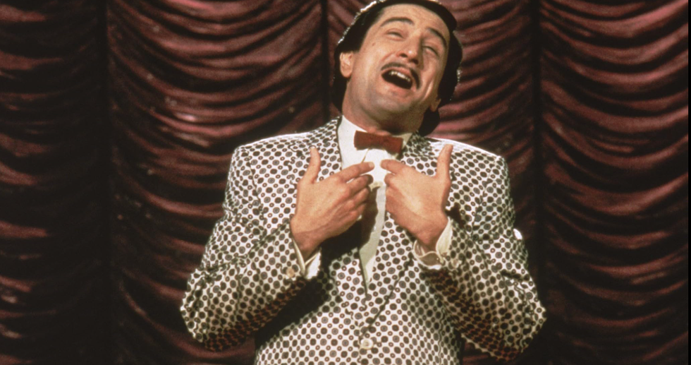 Robert De Niro stars in Scorcese's The King of Comedy