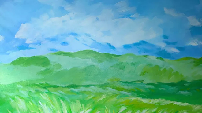 Image: "The Nature of Green": Paintings by Anne Levitt