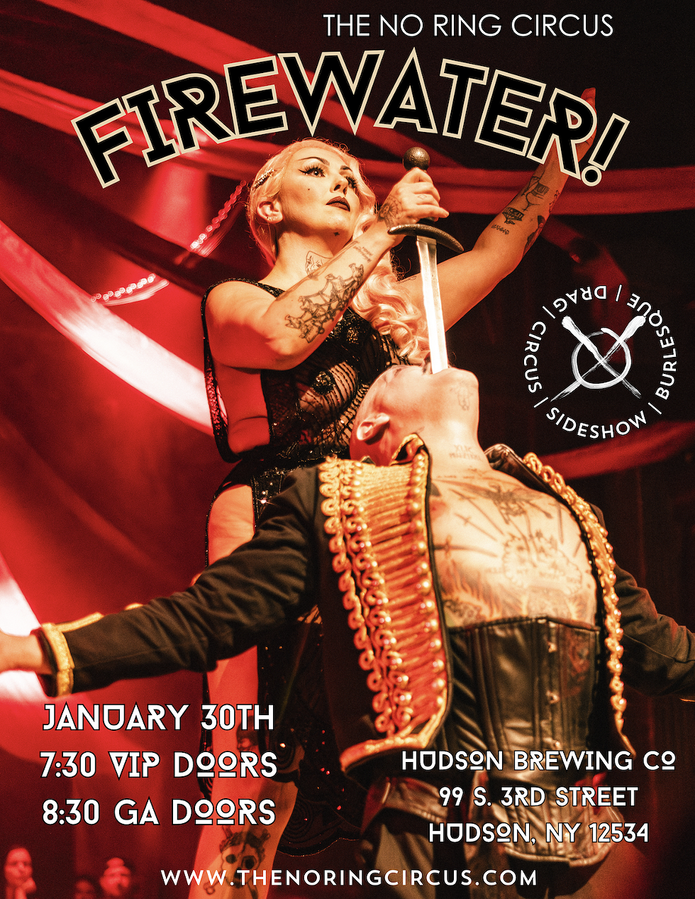 The No Ring Circus presents: FIREWATER!