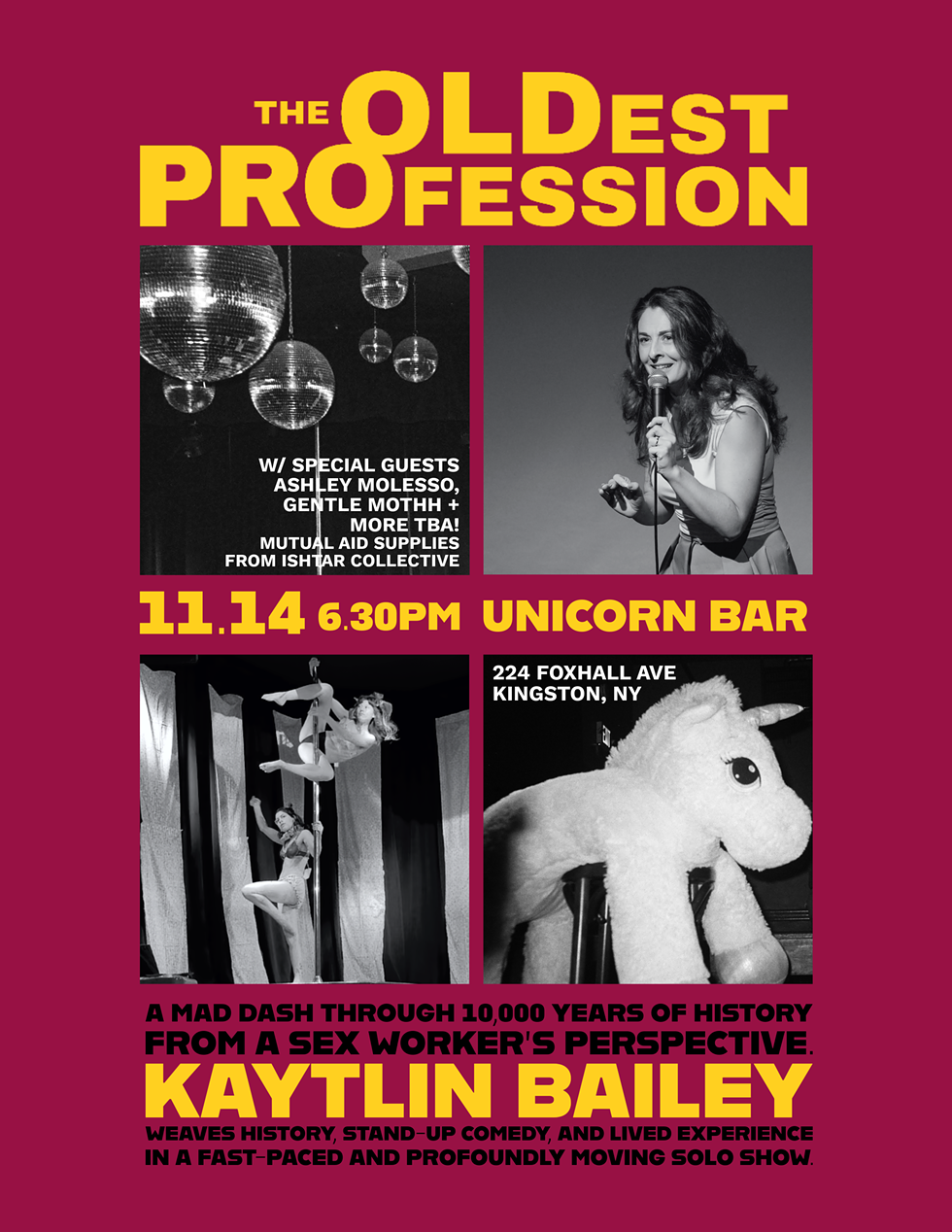 The Oldest Profession Nov 14 Event Poster