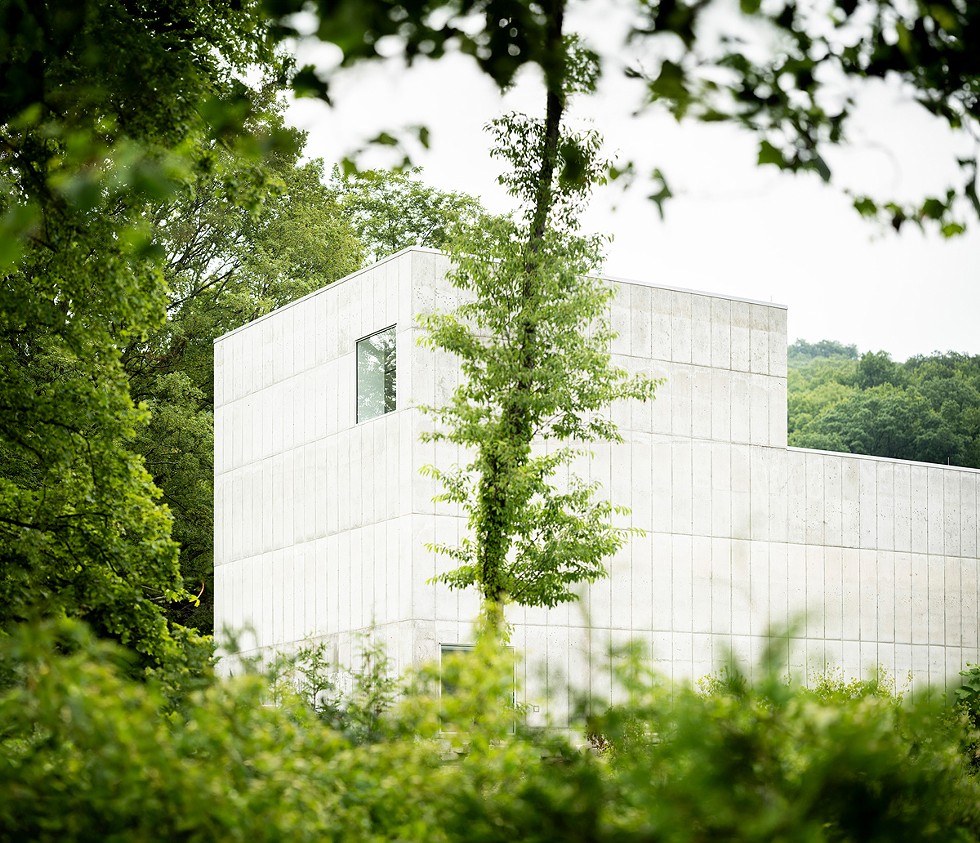 The new Robert Olnick Pavilion on the Magazzino campus in Cold Spring.