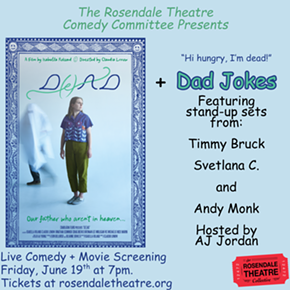Image: The Rosendale Theatre Comedy Committee Presents: D(e)ad + Dad Jokes