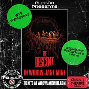 Image: The Rosendale Theatre Roadshow & WTF Wednesday Present: The Descent in Widow Jane Mine
