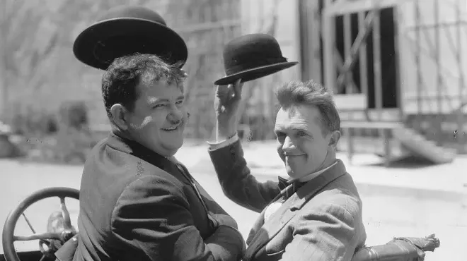 Image: The Silent Film Shorts of Laurel & Hardy