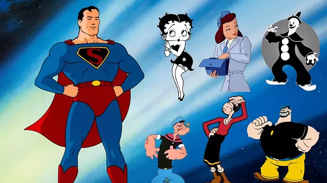 Image: The Superman Show! Max Fleischer Cartoons at The Rosendale Theatre!
