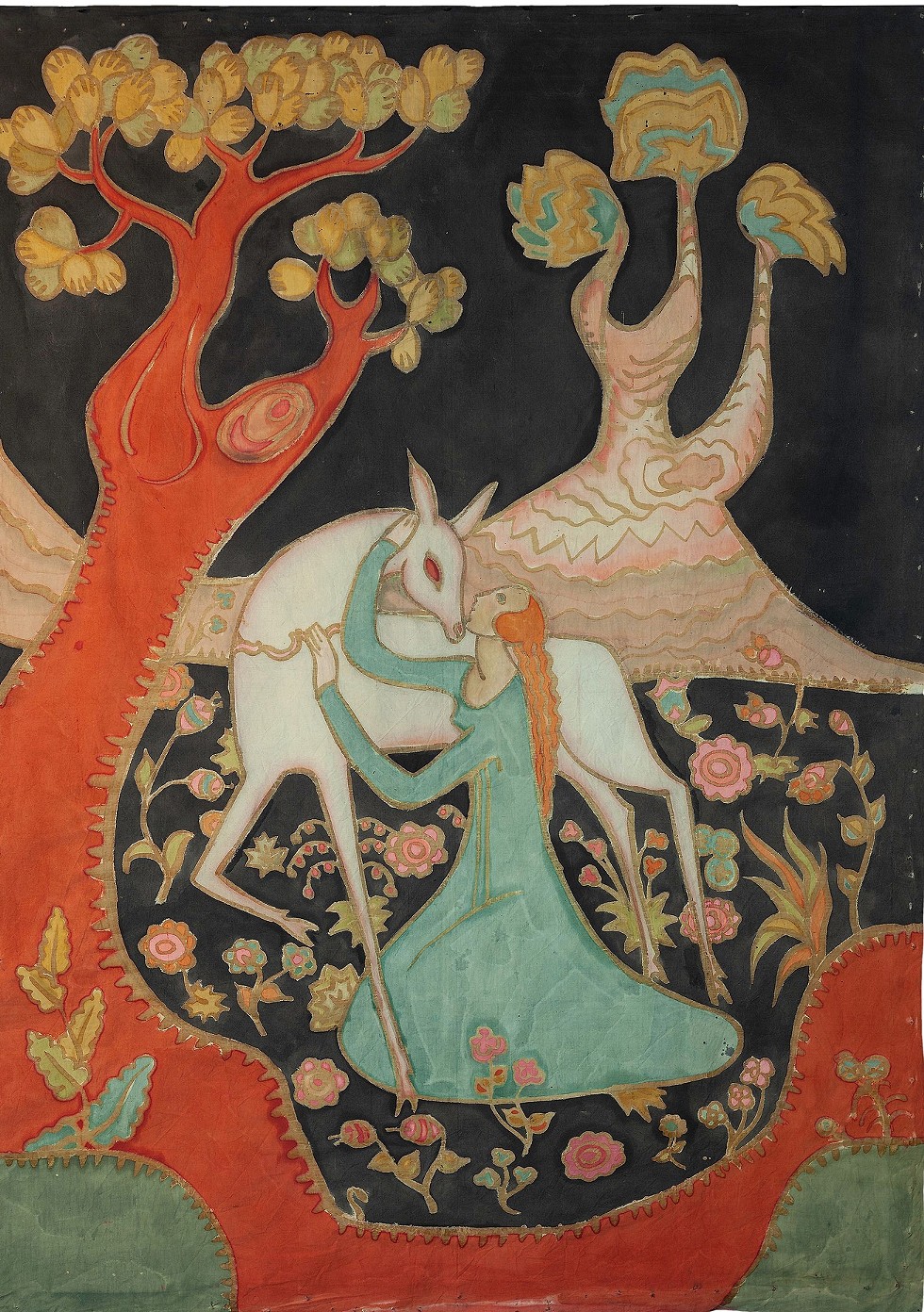 Unicorn Batik by Martha Ryther-Kantor